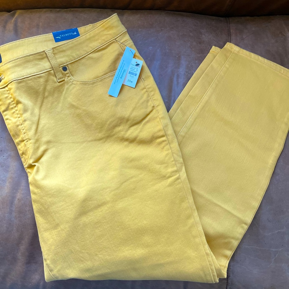 NEW Talbots Slim Ankle Jeans